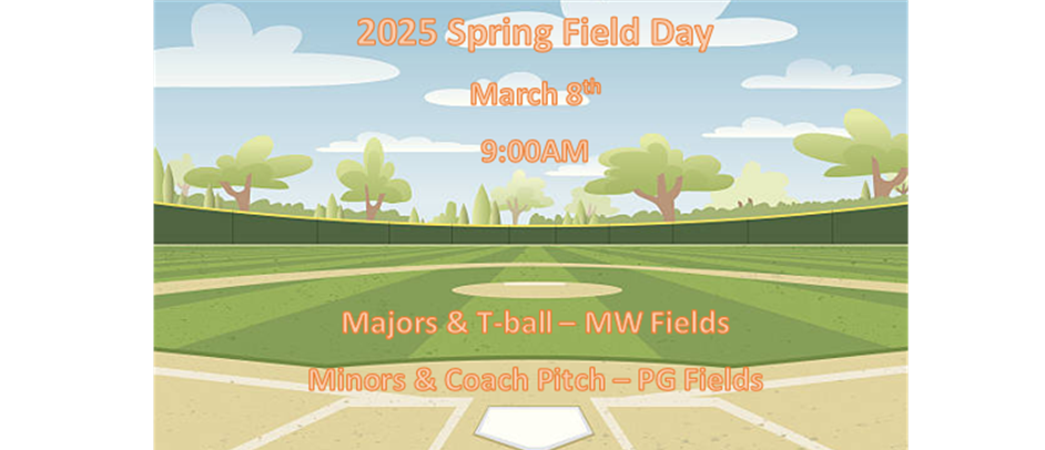 Spring Field Day - March 8th at 9AM